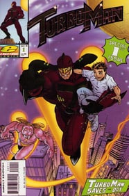 Turboman prop comic book