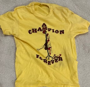 Rare Muhammad Ali tshirt made for his final fight in 1978
