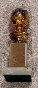 Golden Globe award statue