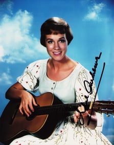 Julie Andrews signed photograph