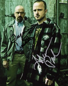 Breeaking Bad cast signed photograph