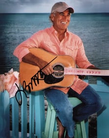 Jimmy Buffett signed photograph