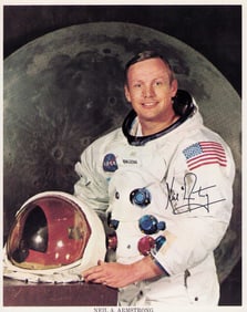 Neil Armstrong signed photograph