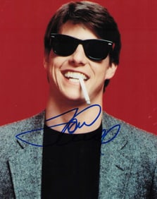 Tom Cruise Risky Business signed photograph