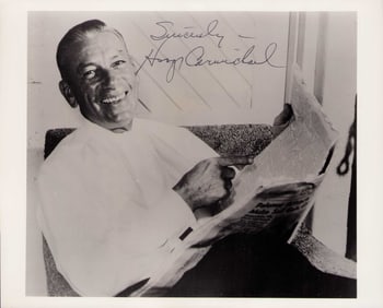 Hoagy Carmichael signed photograph
