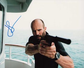 Jason Statham signed photograph