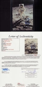 Neil Armstrong signed photograph with JSA full LOA