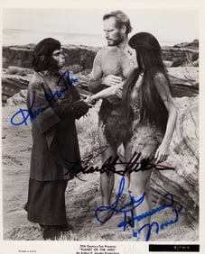 Planet of the Apes cast signed photograph