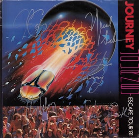 Journey program band signed