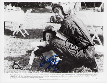 The Toy cast signed photograph