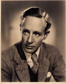 Leslie Howard RARE signed photograph Gone with the Wind