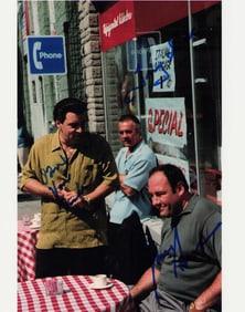 Soprano's cast signed photograph