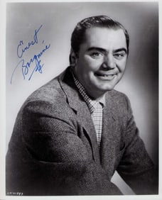 Ernest Borgnine signed photograph