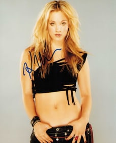 Kaley Cuoco sexy signed photograph