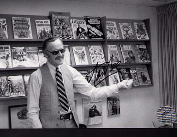 Stan Lee signed photograph