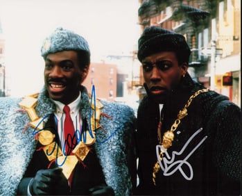 Coming to America cast signed photograph