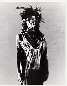 Prudence Hyman rare horror signed photograph