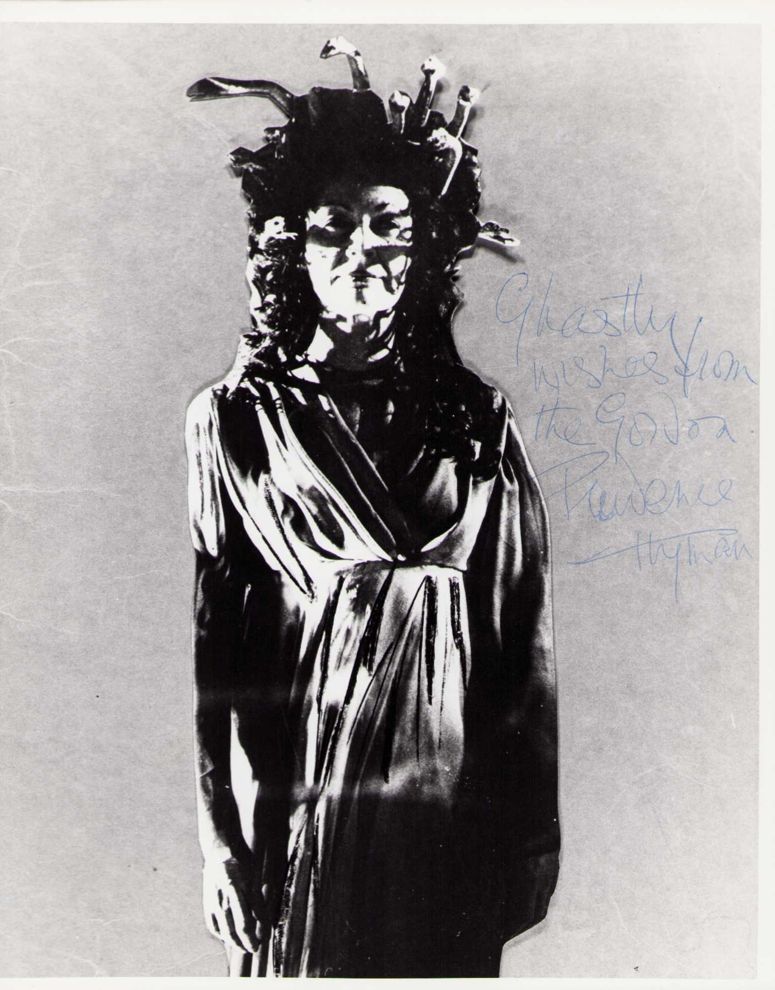 Prudence Hyman rare horror signed photograph (1 of 1)