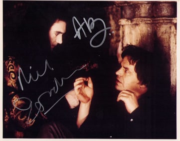 Neil Jordan and Antonio Banderas signed photograph