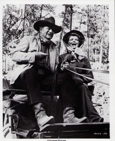 John Wayne signed photograph B
