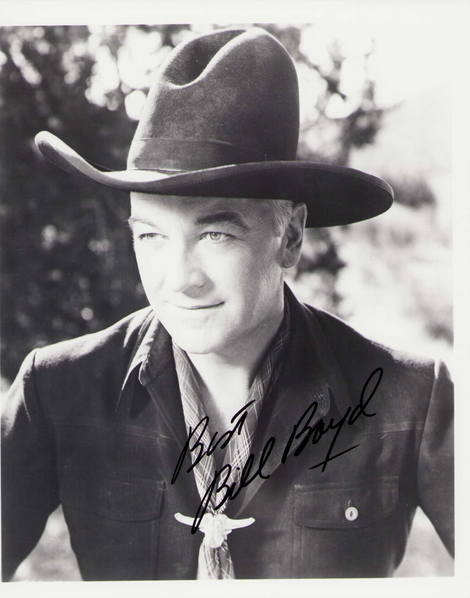 Hopalong Cassidy signed photograph (1 of 1)