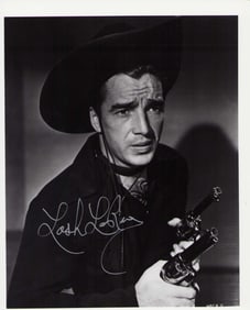 Lash LaRue signed photograph