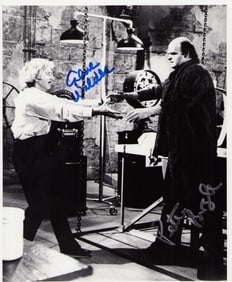 Young Frankenstein signed photograph by Wilder and Boyle