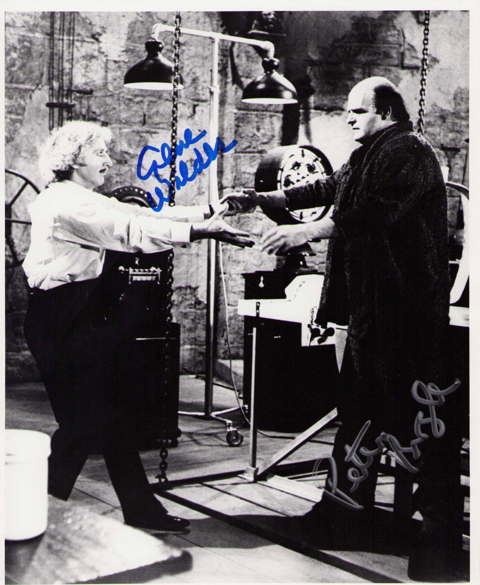 Young Frankenstein signed photograph by Wilder and Boyle (1 of 1)