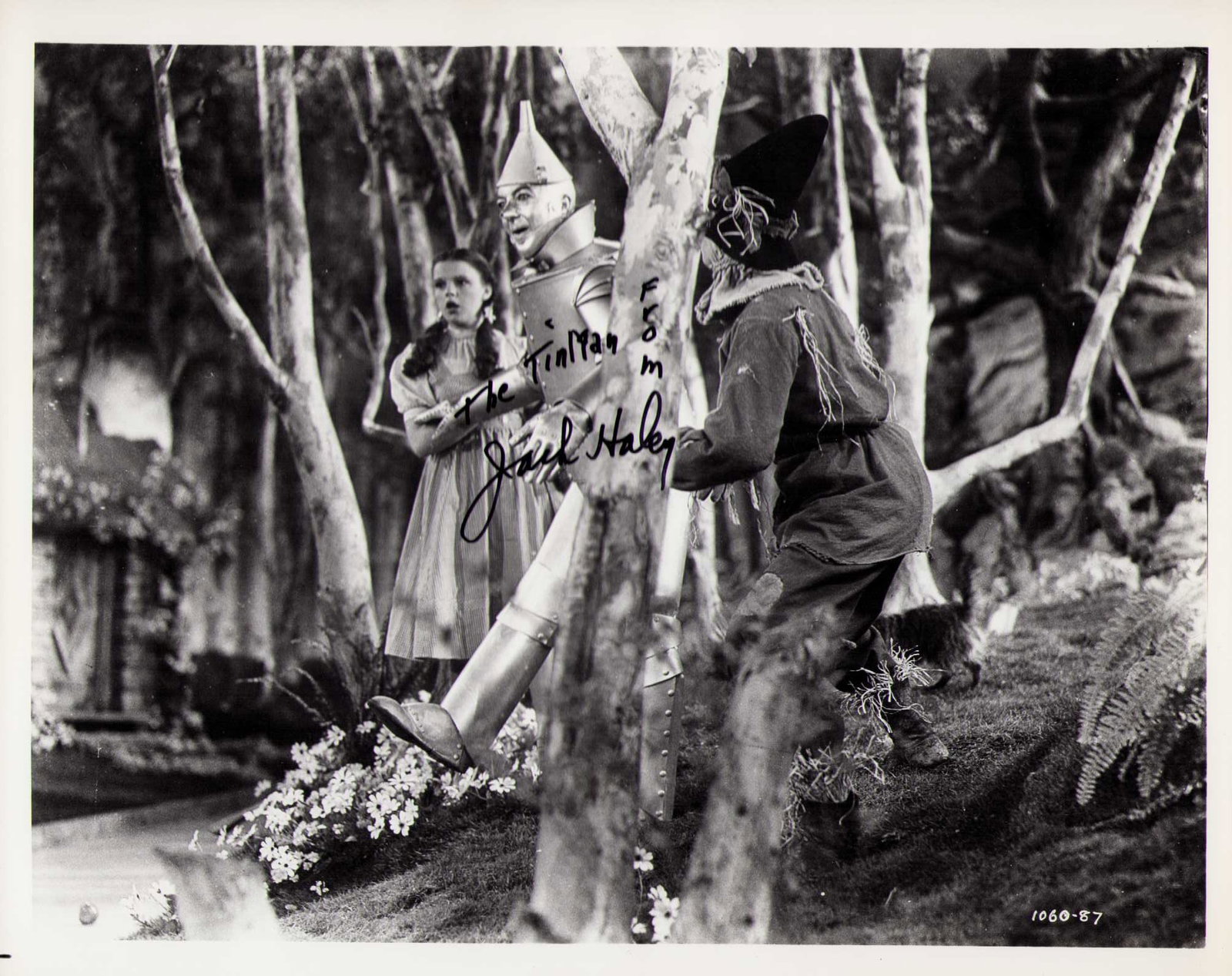 Jack Haley Tin Man of Oz signed photograph (1 of 1)