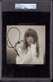 Taylor Swift CD signed PSA slabbed