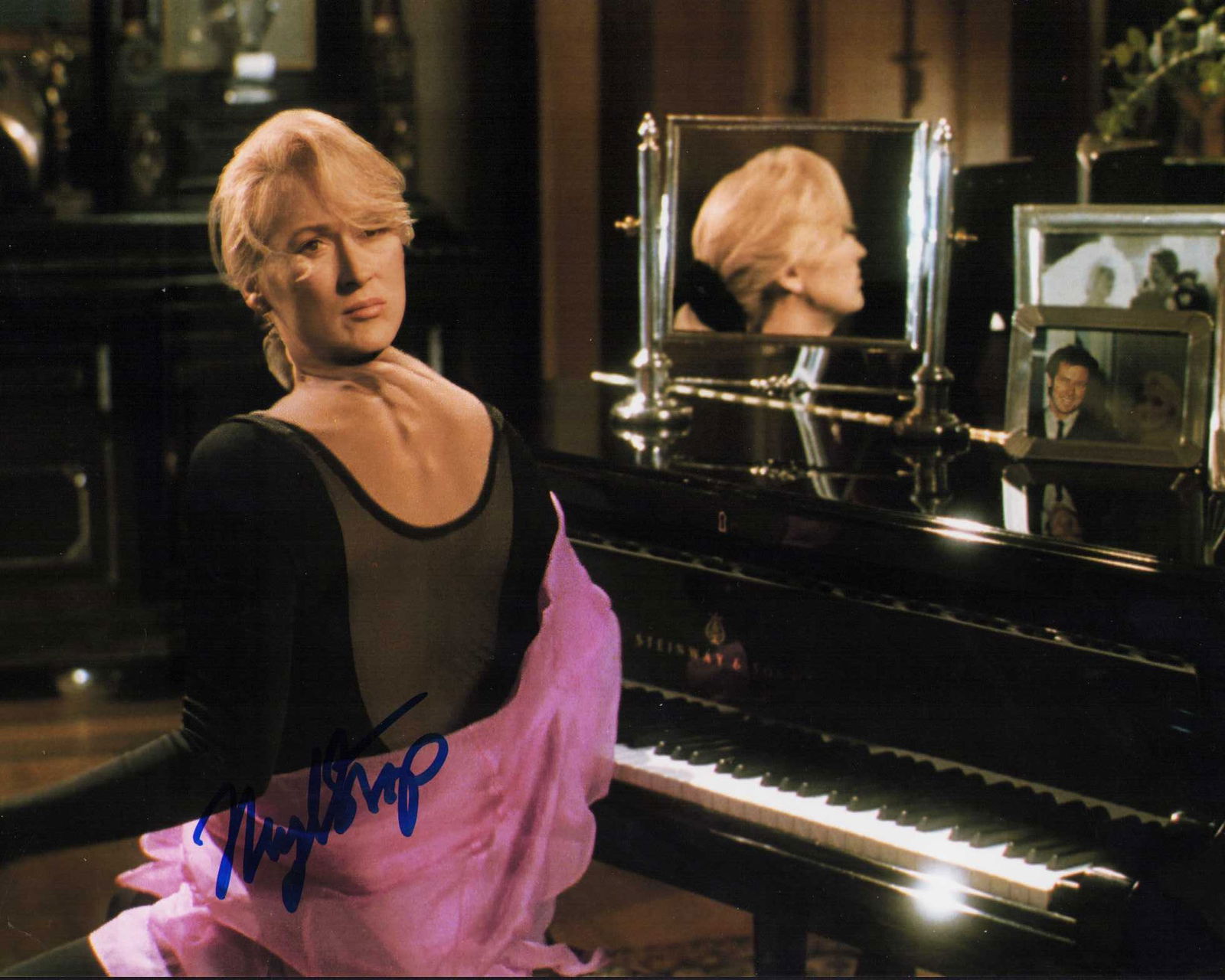 Meryl Streep Deathj Becomes Her signed photograph (1 of 1)