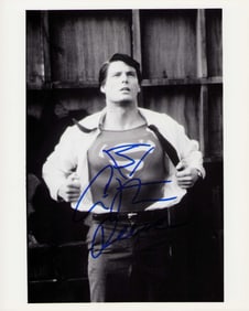 Christopher Reeve Superman signed photograph