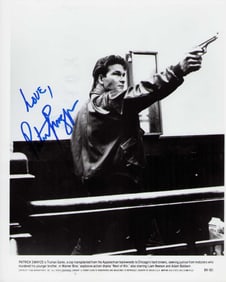 Patrick Swayze signed vintage photograph