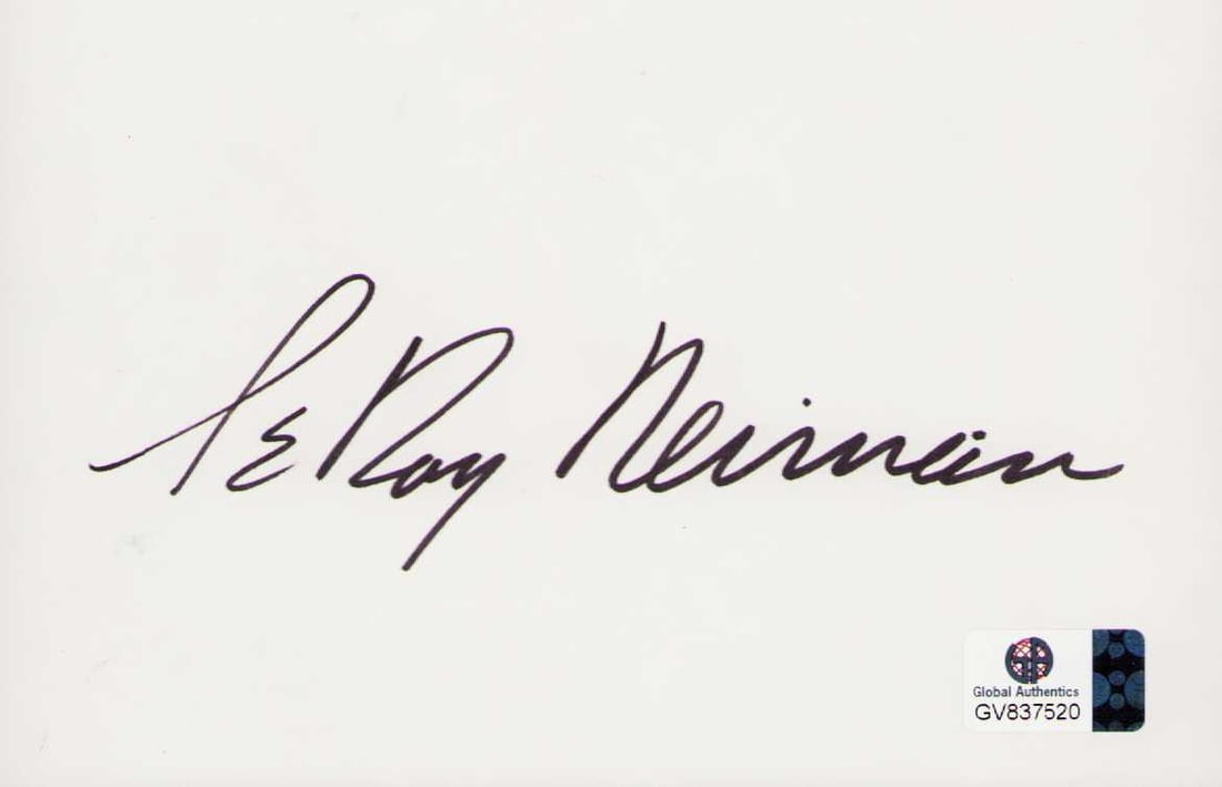 Leroy Neiman signature (1 of 1)