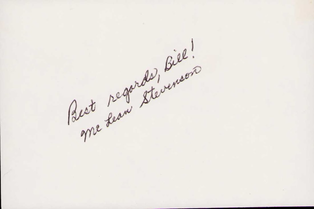 Maclean Stevenson signature (1 of 1)