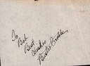 Buster Crabbe signature
