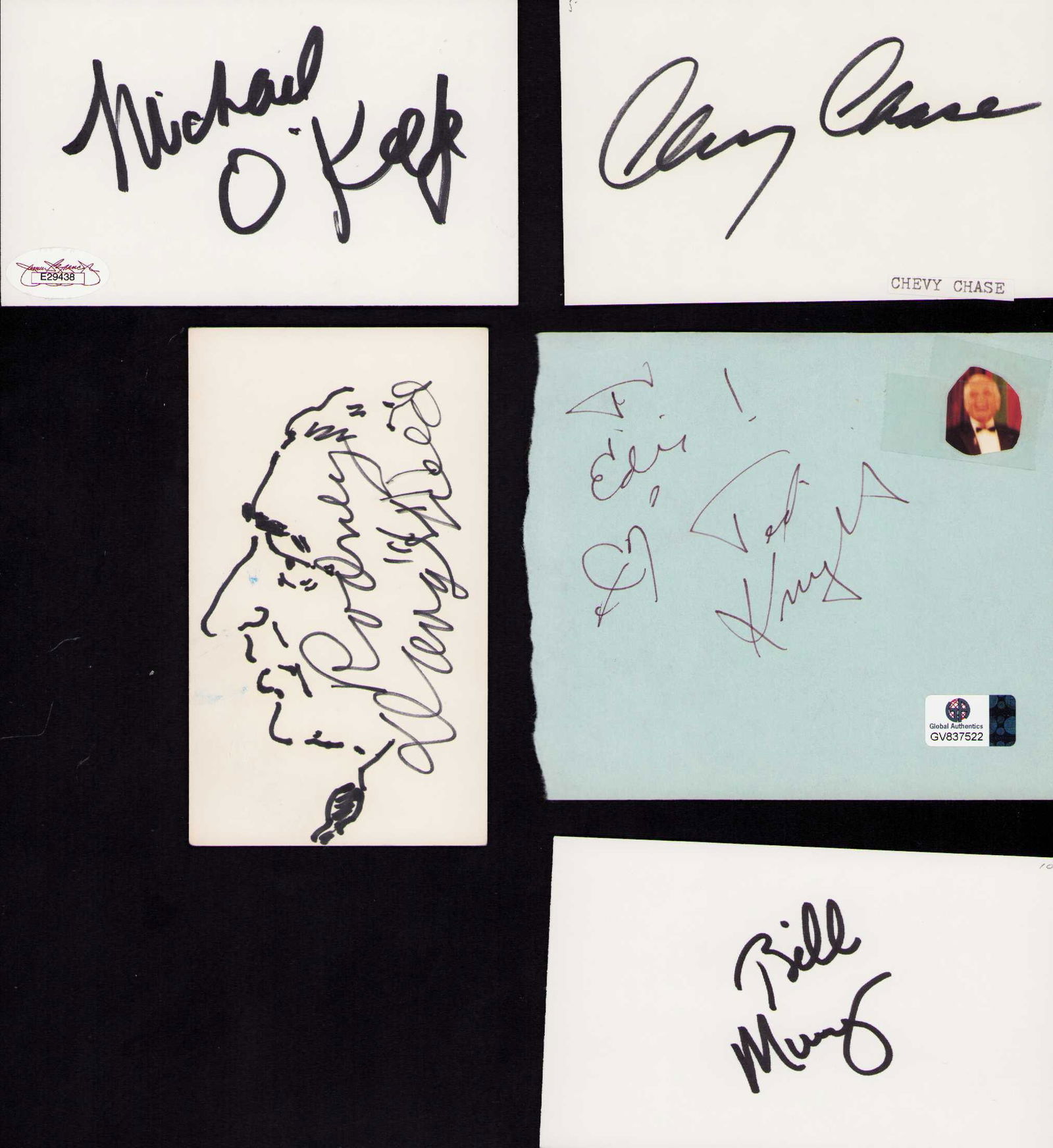 Caddyshack set of signatures cast (1 of 1)