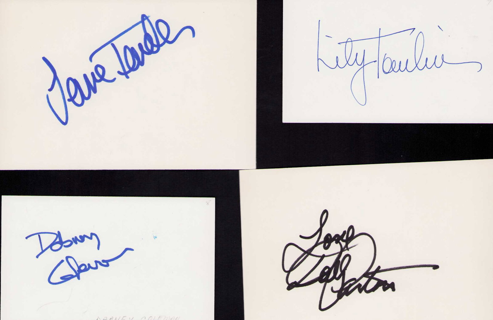 Nine to Five cast set of signatures (1 of 1)