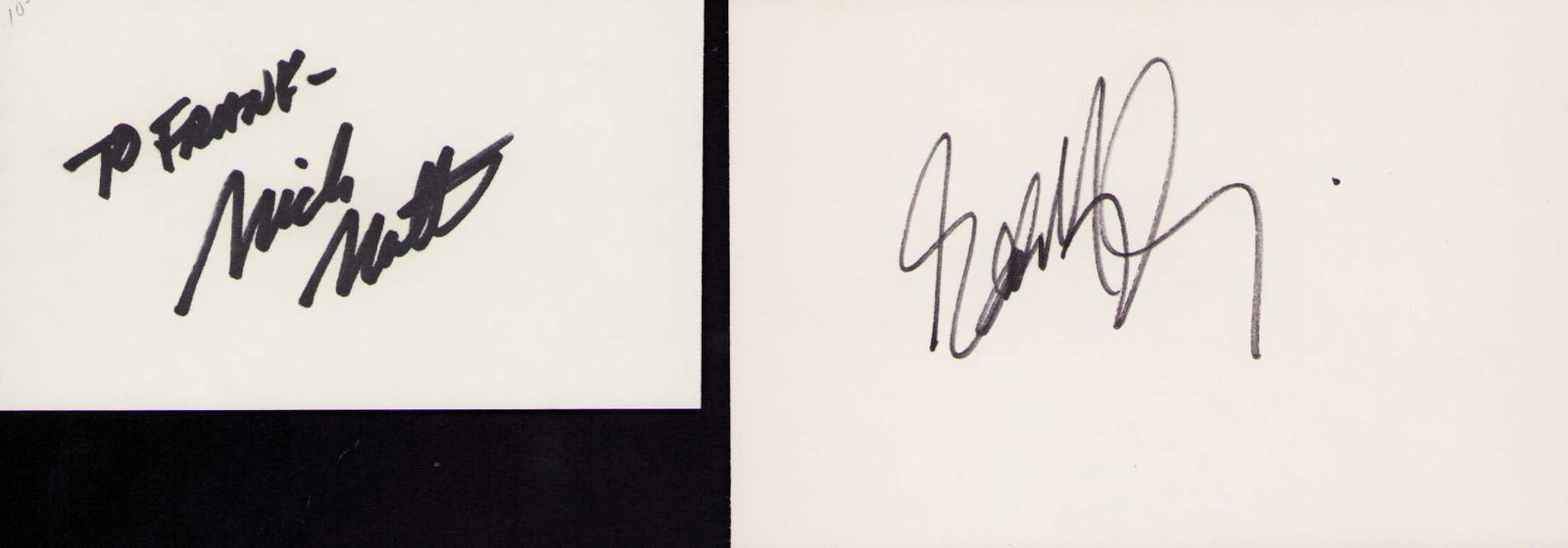 48 Hours cast set of signatures (1 of 1)