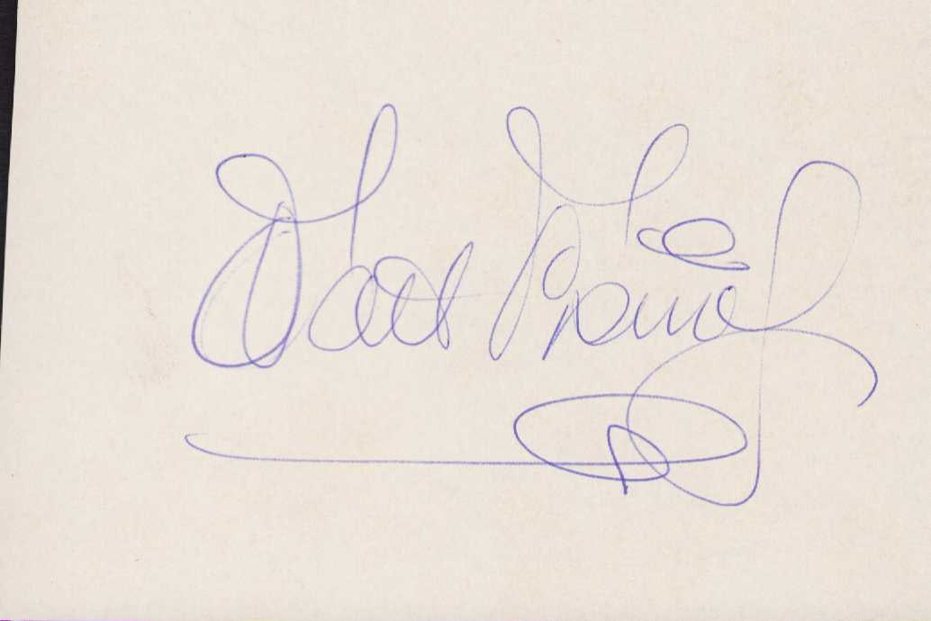 Walt Disney signed card (1 of 1)