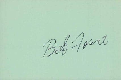 Bob Fosse signature
