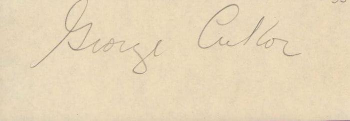 George Cukor signature