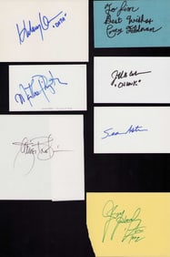 Goonies set of cast signatures