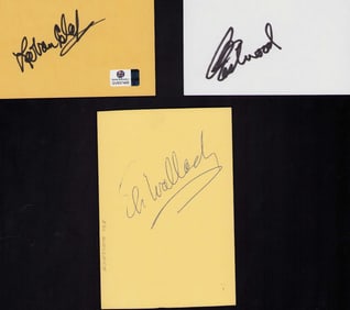 The Good the bad and the ugly set of cast signatures