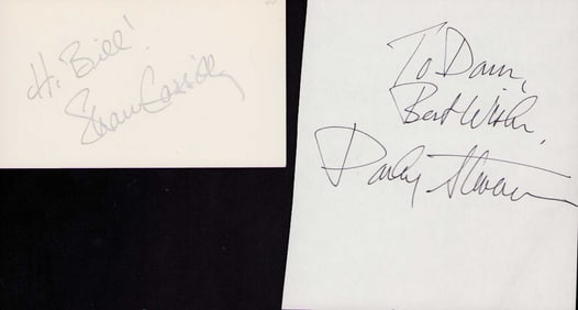Hardy Boys cast set of signatures
