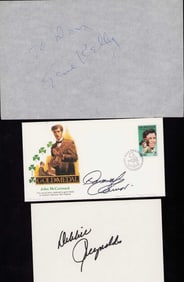 Singing in the Rain cast set of signatures