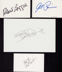 Scarface cast set of signatures
