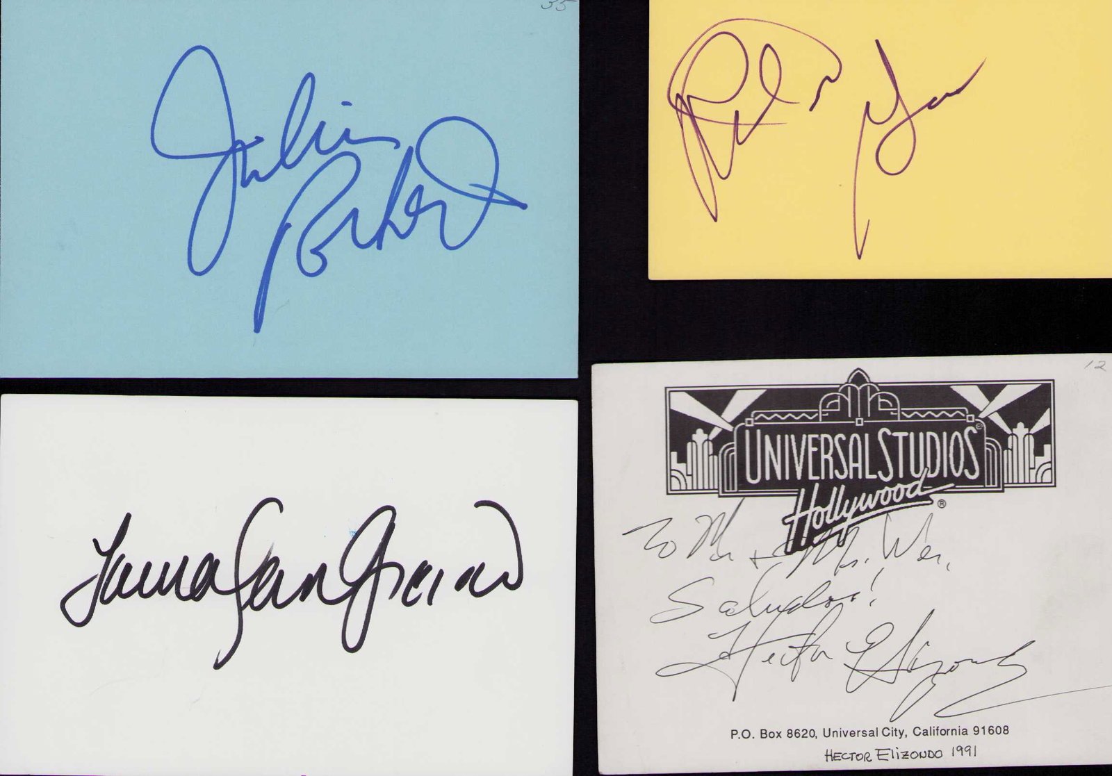 Pretty Woman cast set of signatures (1 of 1)