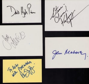 Frasier cast set of signatures
