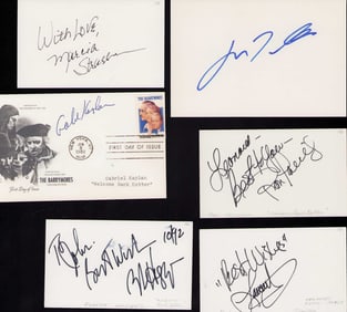 Welcome Back Kotter cast set of signatures